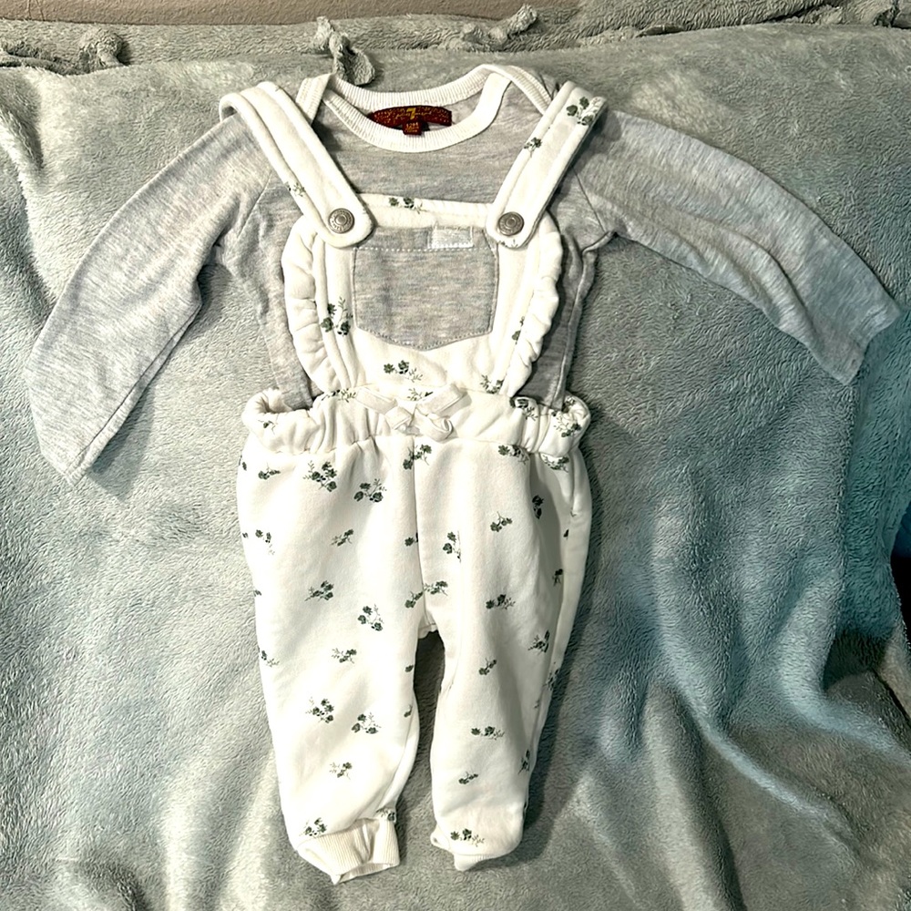 Little girls winter jumpsuit